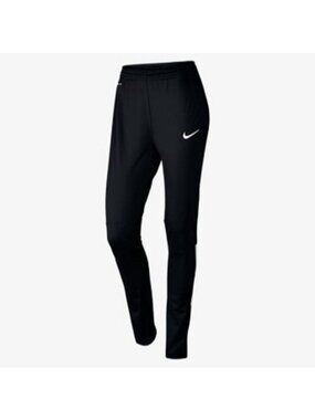 Nike Jogger Pants Womens XS XSmall Squad Tech Soccer Black Black White 724859